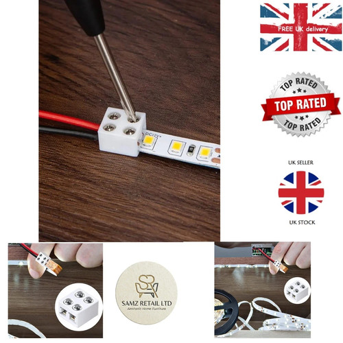 8mm pin led strip connector - 8mm,