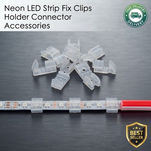 Neon led strip fixing - led,