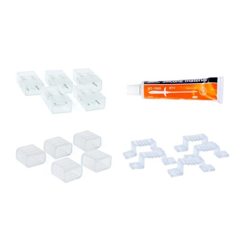 End cap connector - end, cap/connector/mounting