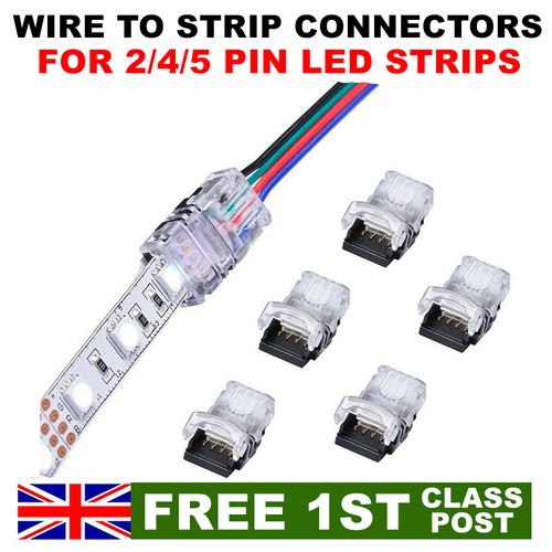 Wire strip connector - wire,