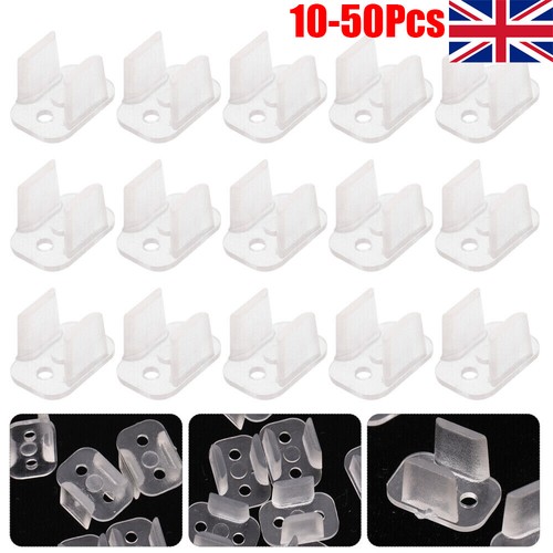 50x led strip fix - led, clips